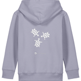 'Get Together!' children's organic hoodie - Lavender