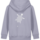 'Just the Turtle!' children's organic hoodie - Lavender