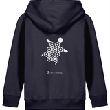 'Just the Turtle!' children's organic hoodie - Navy