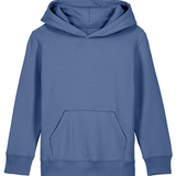 'Get Together!' children's organic hoodie - Bright Blue