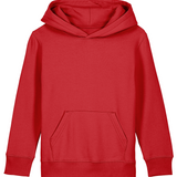 'Get Together!' children's organic hoodie - Red