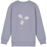 'Get Together!' children's organic sweatshirt - Lavender