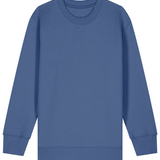 'Just the Turtle!' children's organic sweatshirt - Bright Blue