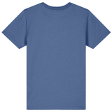 'Get Together!' children's organic tee - Bright Blue