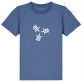 'Get Together!' children's organic tee - Bright Blue