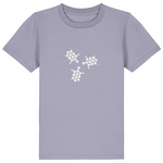 Front view of children's tee in Lavender featuring 'Get Together!' design