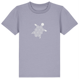 'Just the Turtle!' children's organic tee - Lavender