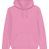 'Just the Turtle!' organic hoodie - Bubble Pink