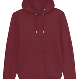 'Get Together!' organic hoodie - Burgundy