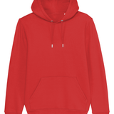 'Just the Turtle!' organic hoodie - Red