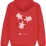 'Get Together!' organic hoodie - Red