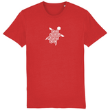 'Just the Turtle!' men's organic tee - Red