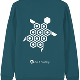 'Just the Turtle!' organic sweatshirt - Stargazer