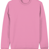 'Just the Turtle!' organic sweatshirt - Bubble Pink