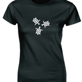 'Get Together!' women's organic tee - Black - LIMITED EDITION