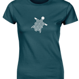 'Just the Turtle!' women's organic tee - Stargazer